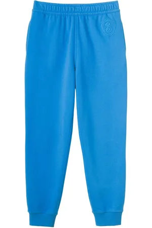 Burberry Pantalones de chándal con letras bordadas