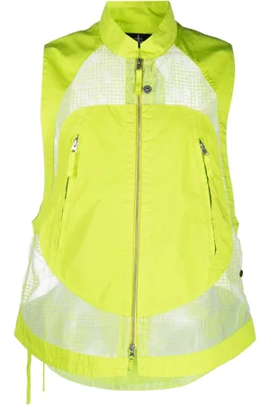 Stone Island Chaleco con panel de malla