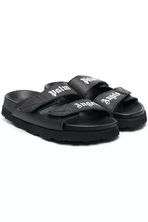 Palm Angels Sandalias con logo estampado