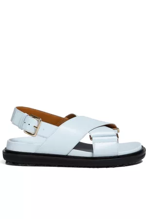 Marni Sandalias Fussbett con tira trasera