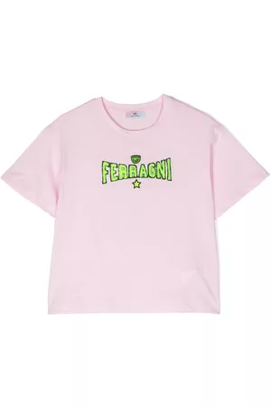 Chiara Ferragni Camiseta con logo bordado