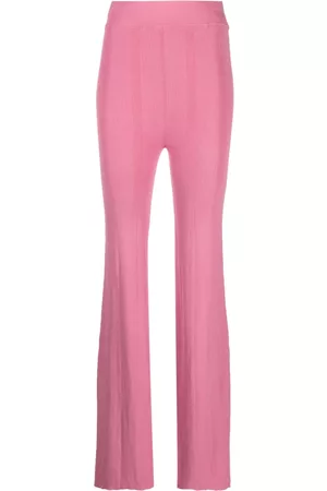 REMAIN Pantalones acampanados de canalé