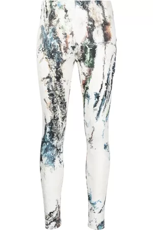 Saiid Kobeisy Leggins con lentejuelas