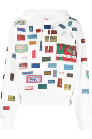 Kenzo Sudadera Labels con capucha