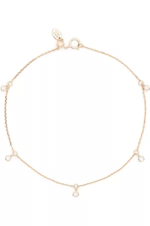 Maria Black Pulsera Moreno en oro amarillo de 14kt con charm de diamante