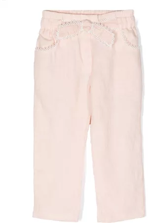 Chloé Pantalones con detalle de lazo