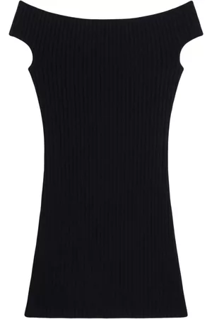 Ami Vestido corto con hombros descubiertos