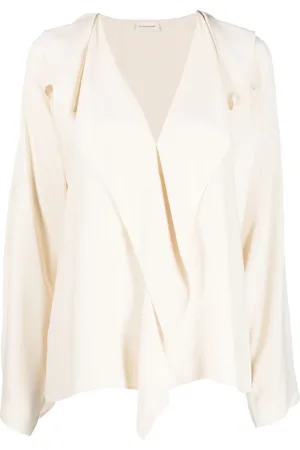 By Malene Birger Blazer acampanada con detalle a capas