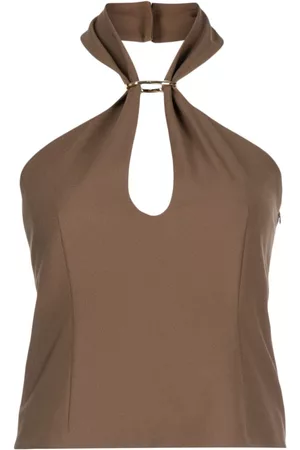 REJINA PYO Top Tilda con cuello halter