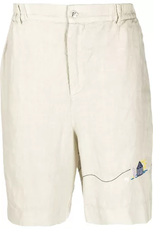 NICK FOUQUET Bermudas con motivo bordado