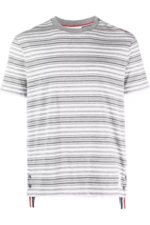 Thom Browne Striped cotton T-shirt
