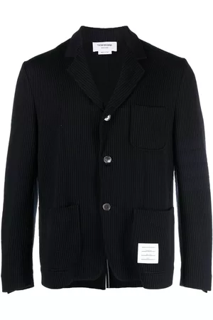 Thom Browne 4-Bar seersucker blazer