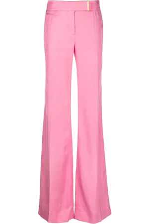 Tom Ford Pantalones anchos de talle alto