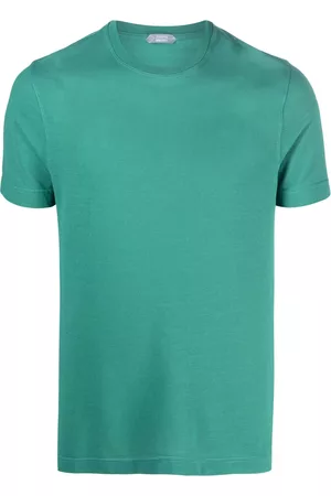 ZANONE Camiseta con cuello redondo y manga corta