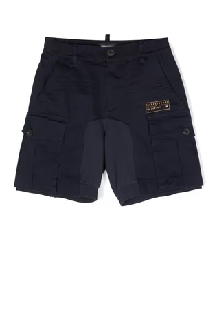 Dsquared2 Bermudas cargo con panel en contraste