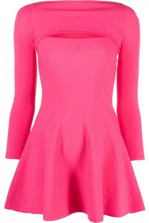 Dsquared2 Vestido corto acampanado con abertura