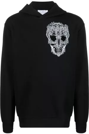 Philipp Plein Sudadera Baroque Skull con capucha