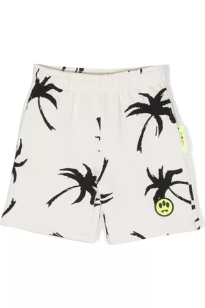 BARROW Bermudas con palmera estampada