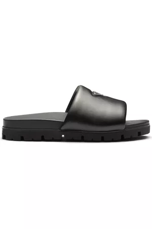 Prada Sandalias con placa del logo