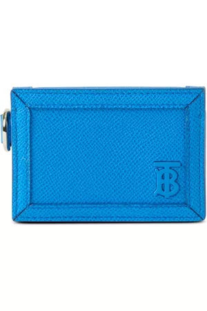 Burberry Grainy Leather TB Card Case Lanyard