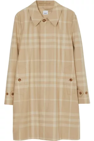 Burberry Abrigo largo a cuadros