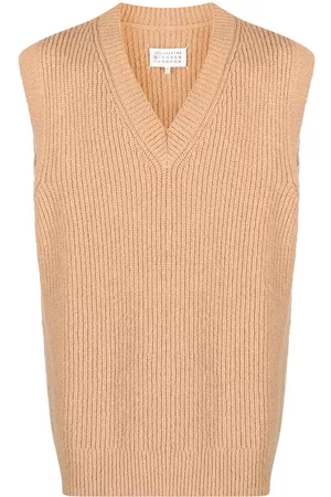 Maison Margiela Chaleco con cuello en V