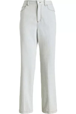 Etro Vaqueros capri de talle alto