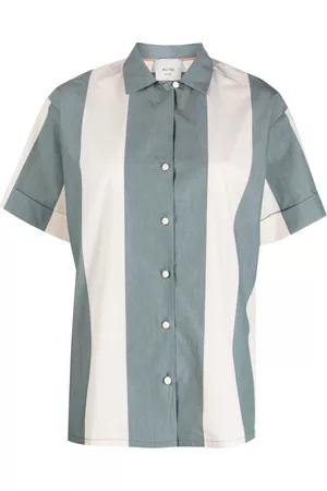 ALYSI Camisa larga a rayas
