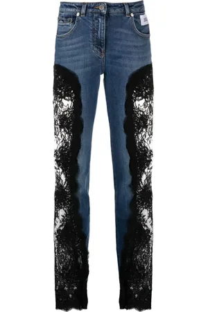 Dolce & Gabbana Vaqueros skinny con encaje incorporado