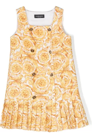 VERSACE Vestido con motivo gráfico