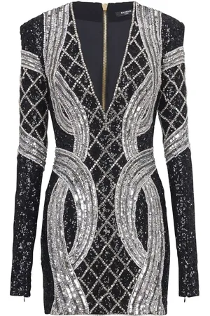 Balmain Vestido bordado