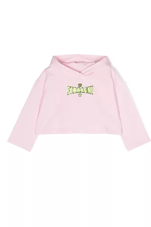 Chiara Ferragni Sudadera con capucha y logo bordado