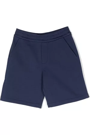 Moncler Bermudas con parche del logo