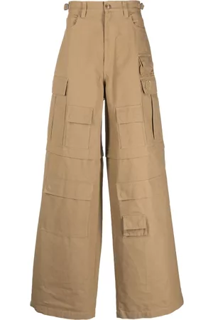 AMBUSH Pantalones anchos lisos