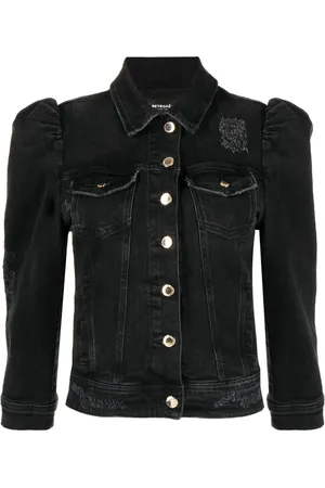 Retrofete Chaqueta vaquera Ada con manga farol