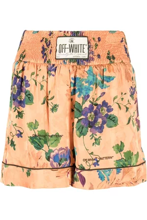 OFF-WHITE Shorts con estampado floral