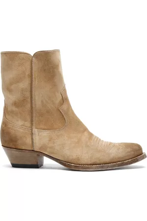 RE/DONE Botas estilo western con puntera en punta