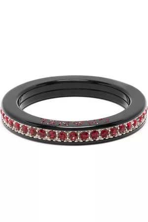 CHANEL Brazalete con detalle de cristales 1990
