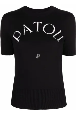 Patou Top con logo en jacquard