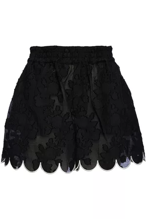 La DoubleJ Pantalones cortos con motivo floral en jacquard