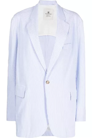 Denimist Blazer a rayas diplomáticas