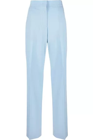 Msgm Pantalones de talle alto