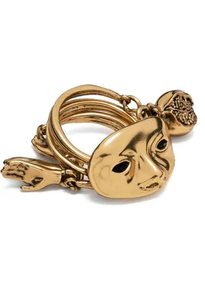 LEMAIRE Set de anillos con detalle de charm