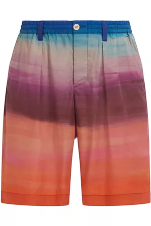 Marni Bermudas con estampado de pintura