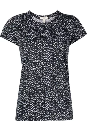 RAG&BONE Camiseta con estampado de leopardo
