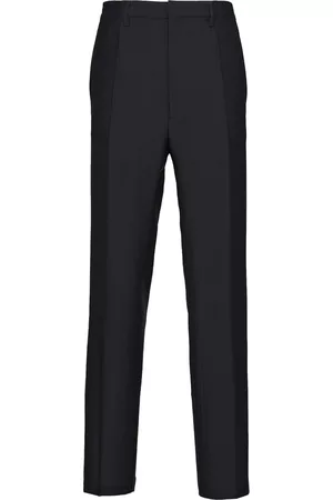 Prada Pantalones con logo triangular