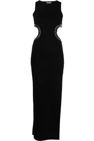 GALVAN Vestido con detalle de aberturas