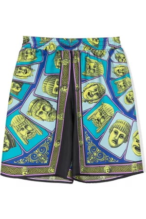 VERSACE Bermudas con motivo Le Maschere