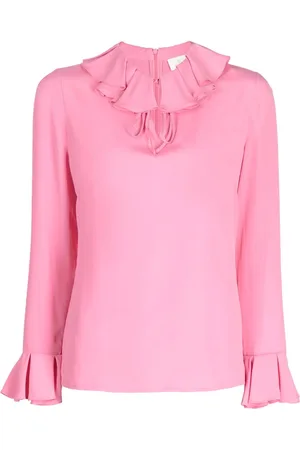 Cubus Blusa Nymph con volantes en el cuello