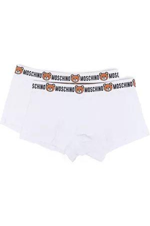 Moschino Set de dos bóxeres con motivo Teddy Bear